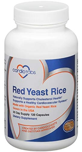 1200 mg Red Yeast Rice Capsules 120 Capsules H19407