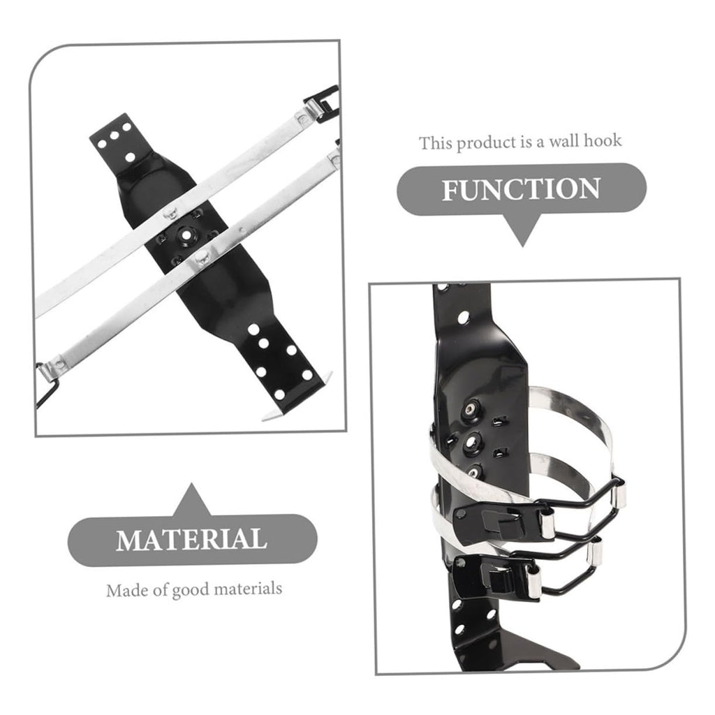 2 Pcs Fire Extinguisher Mounting Kit Wall Bracket Holder C8109