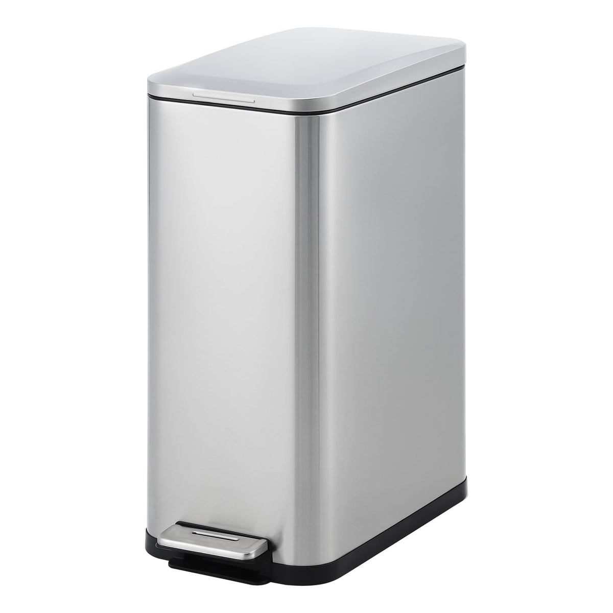 13 Gal Stainless Steel Step-On Kitchen Trash Can F3228