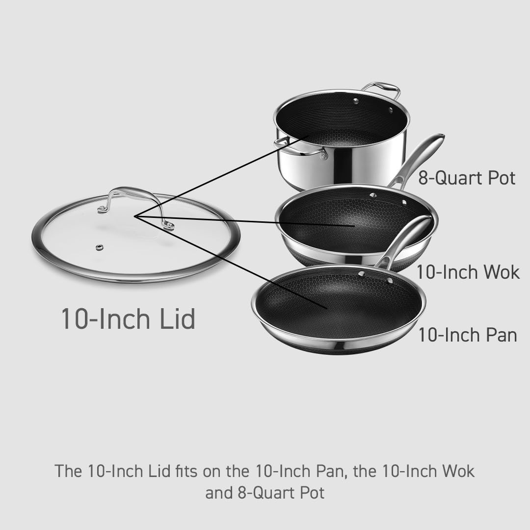 10" Tempered Glass Lid A59776