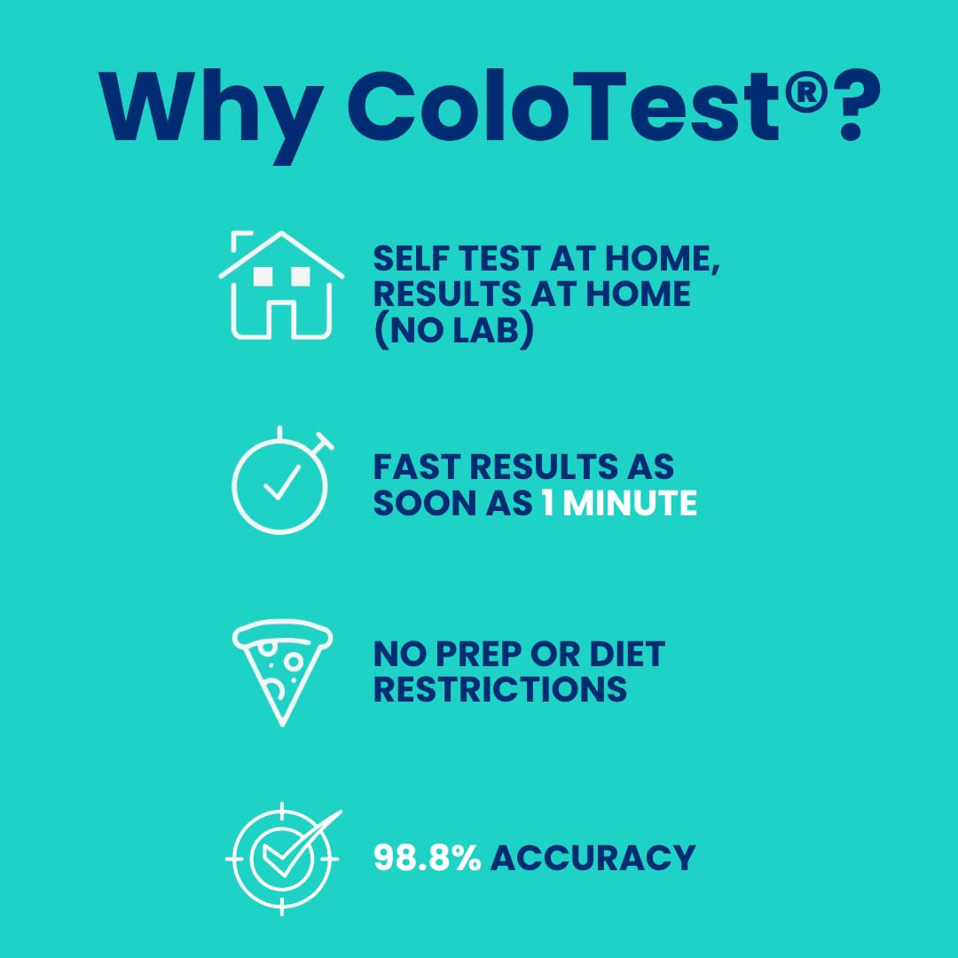 Home Fecal Occult Blood Test Kit, 1 Ct F7229