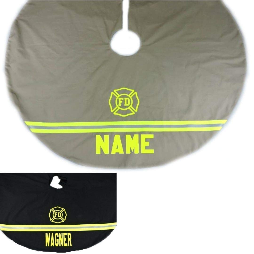 Firefighter Christmas Tree Skirt N4738