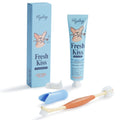 Dog Tooth Brushing Kit with 360° Toothbrush & Silicone Finger Brush L6881