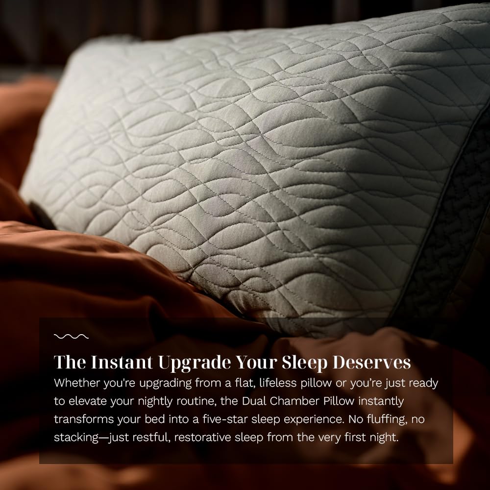 King Dual Chamber Pillow 2-Pack B98121