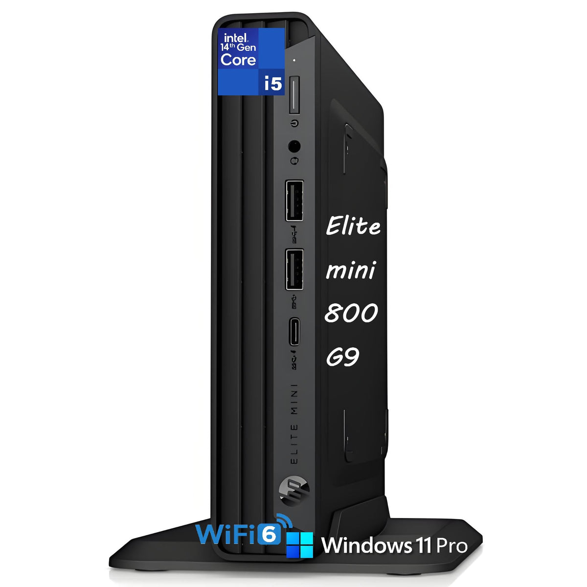 Mini PC Desktop Computer, Intel Core i5-14500, 16GB DDR5 RAM, 512GB SSD, Keyboard & Mouse Included, Windows 11 Pro B36182