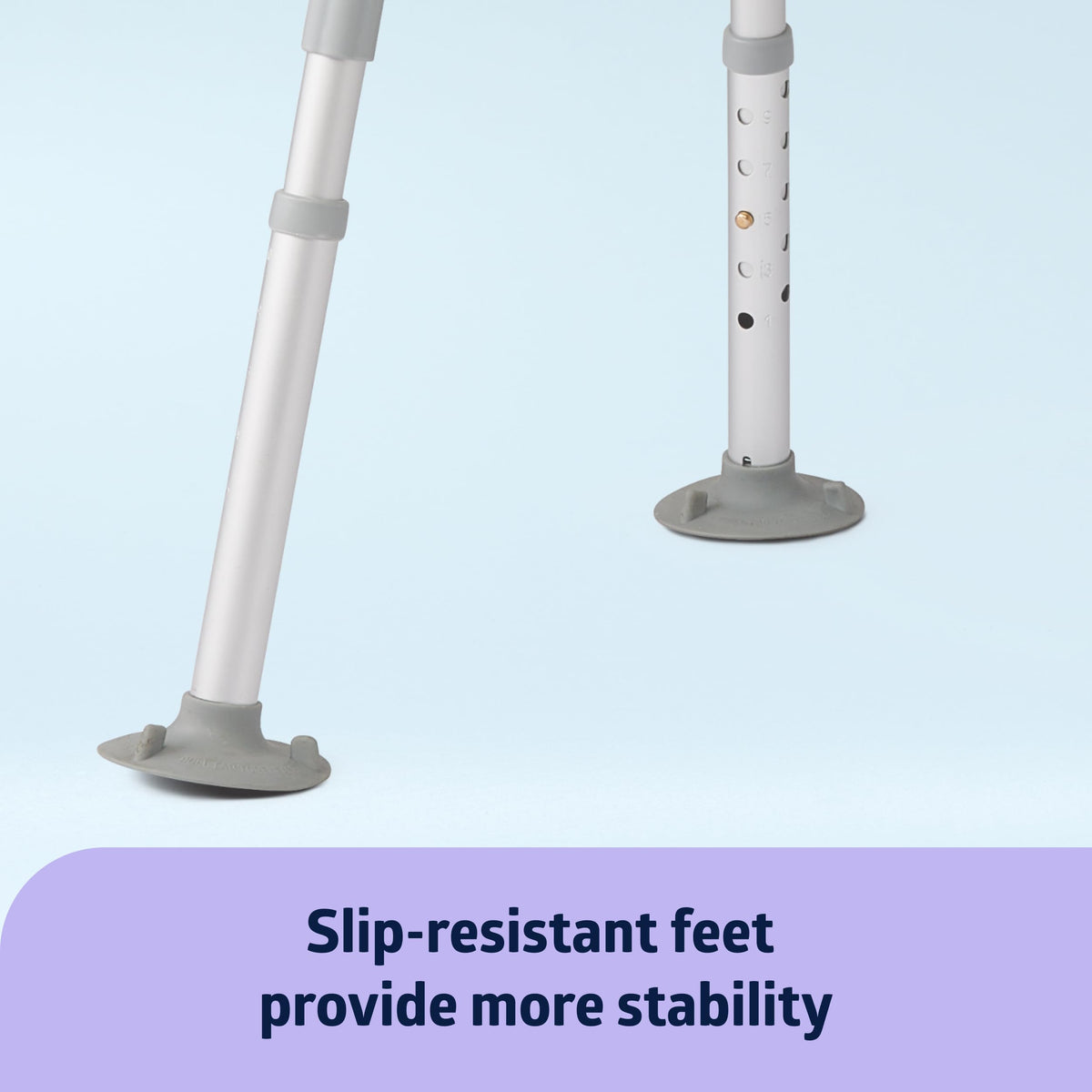 Adjustable Transfer Bench with Slip-resistant Feet S27772