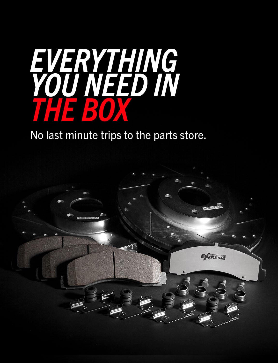 Brake Pad & Rotor Kit L487