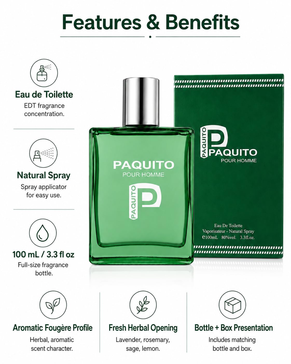 Eau de Toilette Spray 3.3 Fl Oz M533555