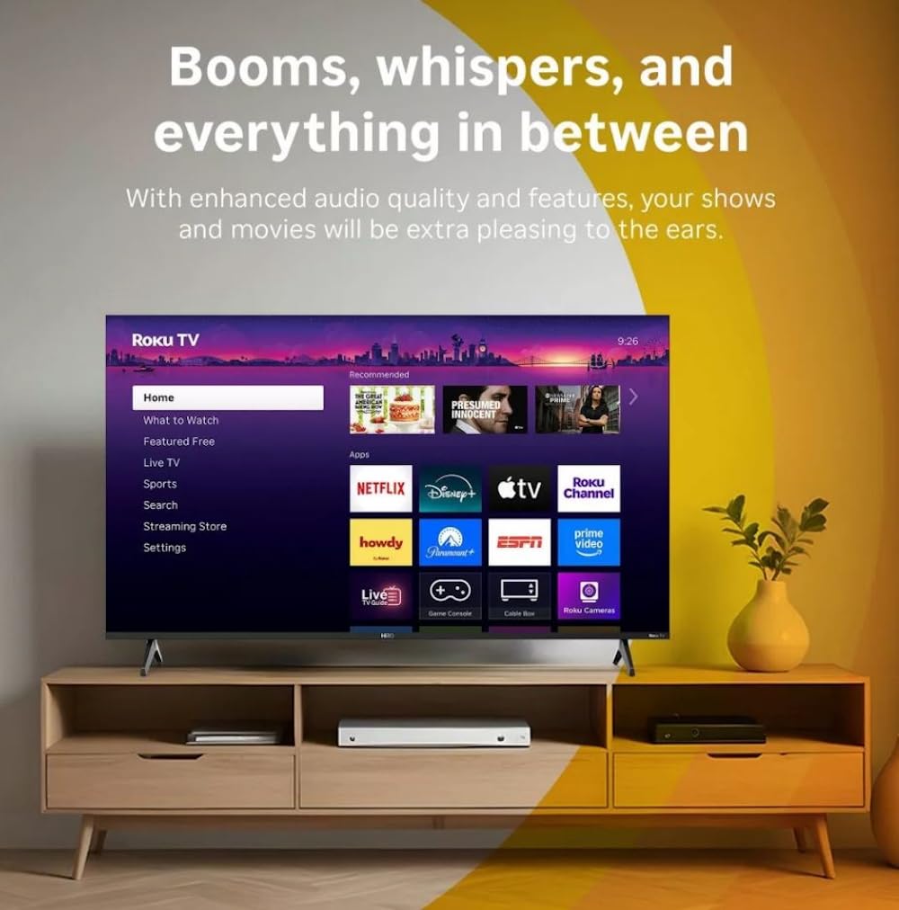 32" 720p HD Smart LED TV with Wi-Fi & Bluetooth Q967094