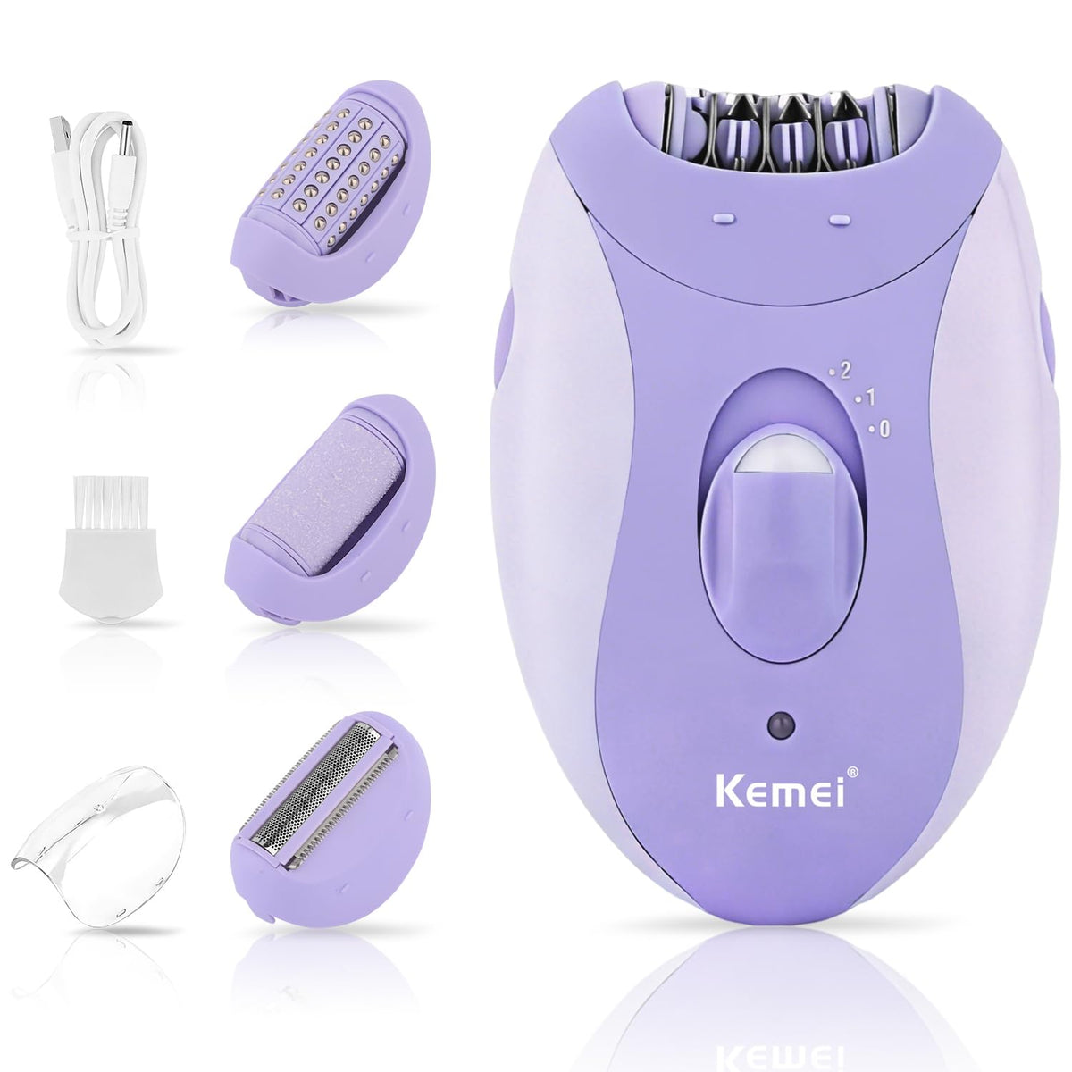 4-in-1 Women's Epilator Hair Remover A5040