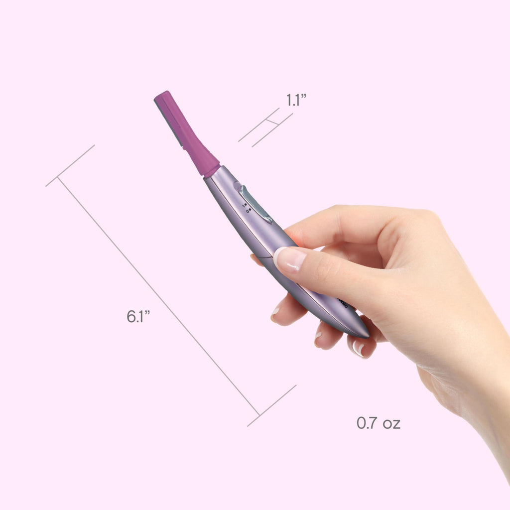 Women’s Facial Hair Remover and Eyebrow Trimmer with Pivoting Head X356
