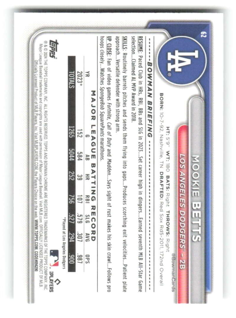 Baseball Trading Card Y6616