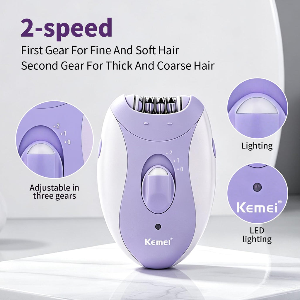 4-in-1 Women's Epilator Hair Remover A5040
