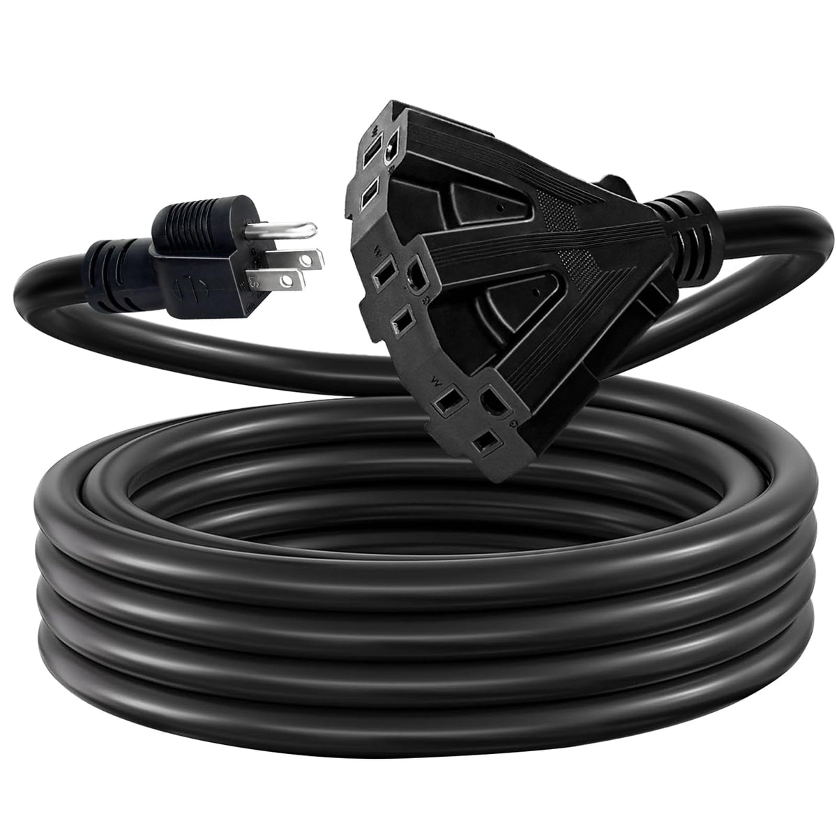 12 Gauge 3 Outlet Outdoor Extension Cord 100 FT L26841