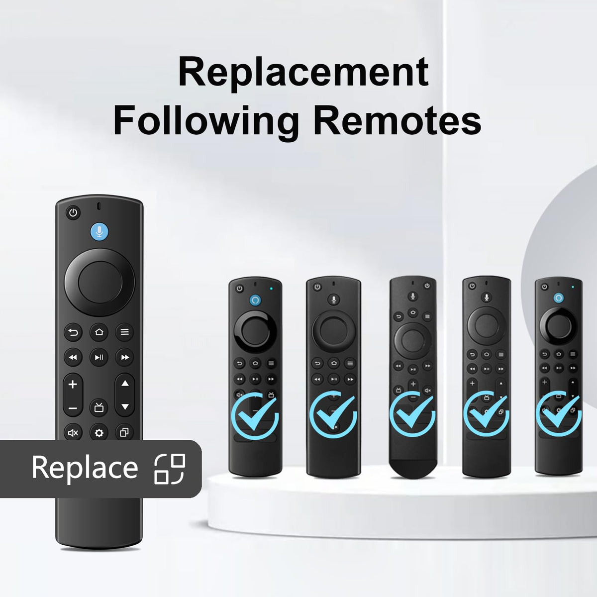 Replacement TV Remote X8090