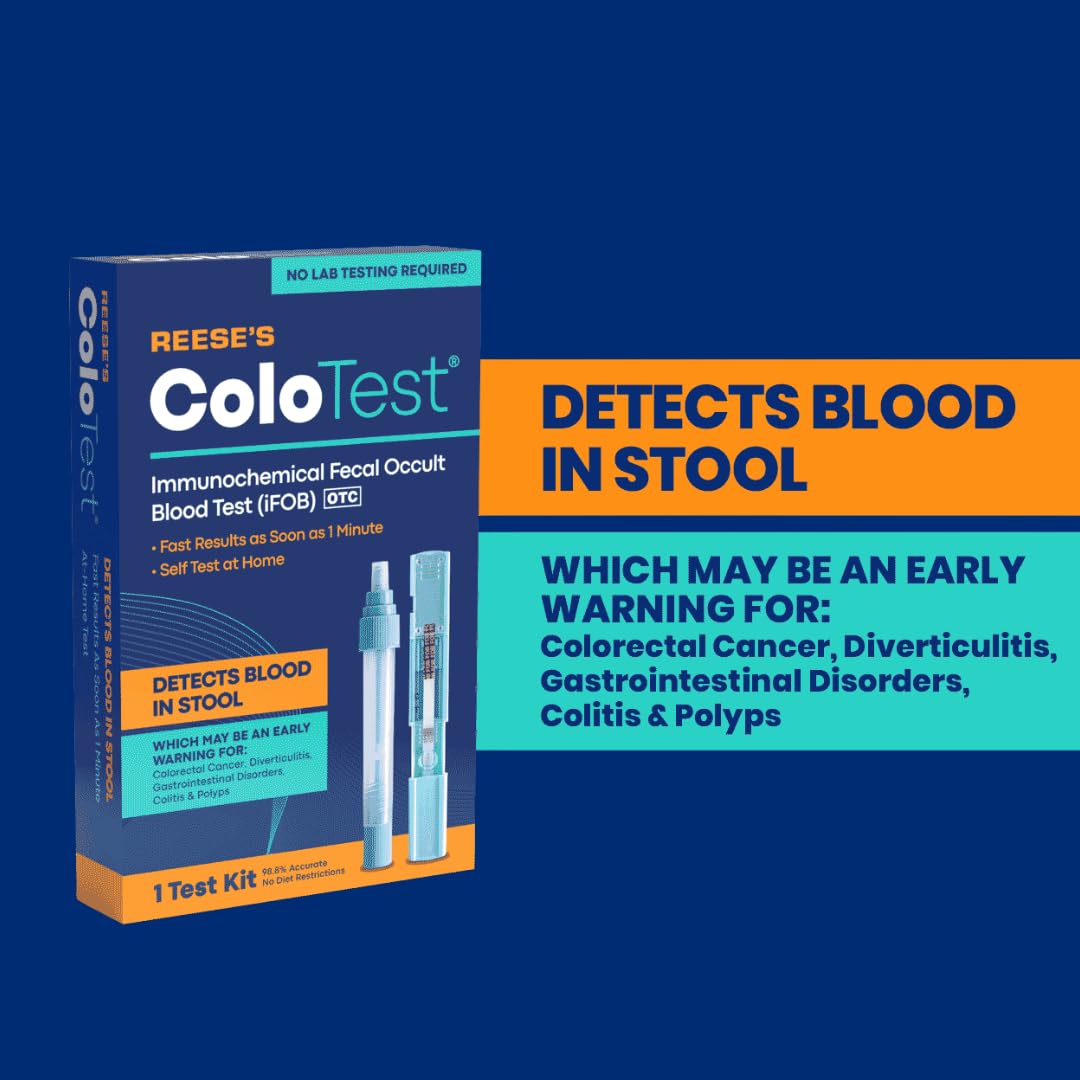 Home Fecal Occult Blood Test Kit, 1 Ct F7229
