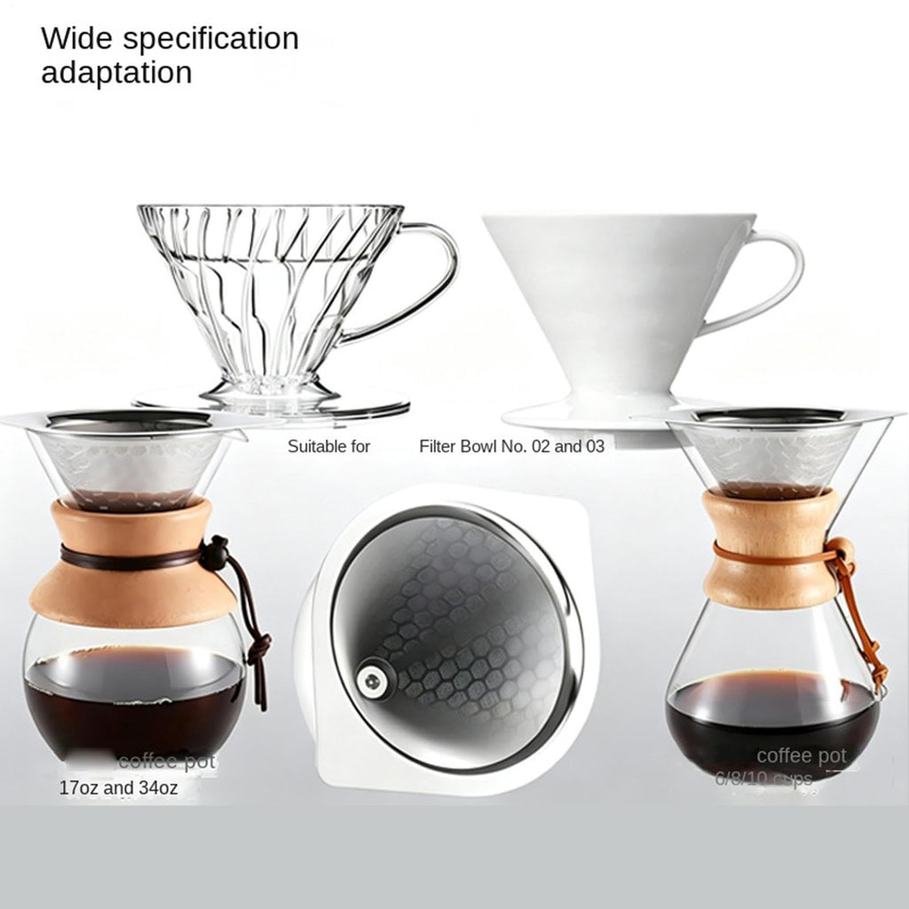Stainless Steel Fine Mesh Drip Coffee Filter X60574