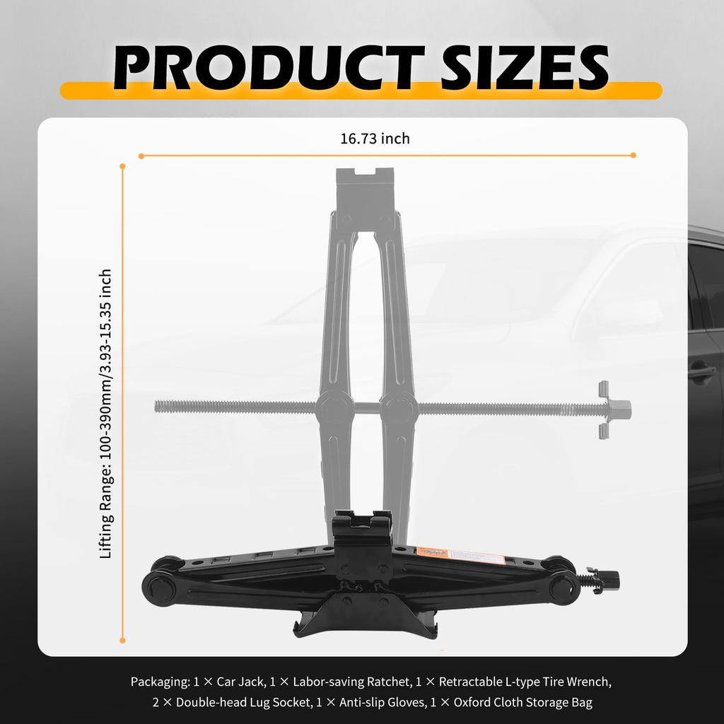 2 Ton Scissor Jacks Set Z94171