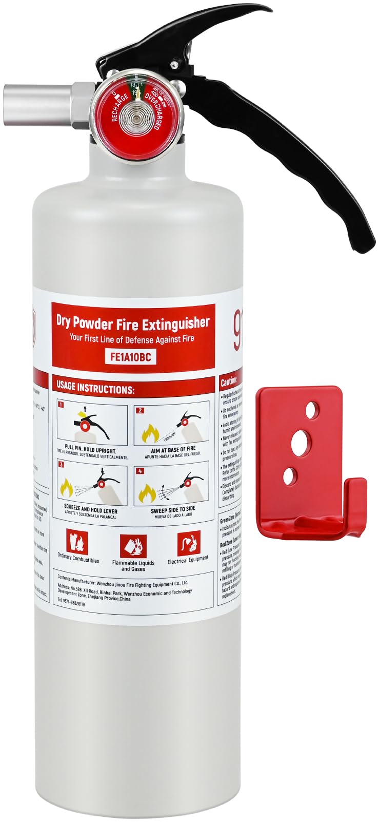 2.5 lb ABC Dry Chemical Fire Extinguisher V6244