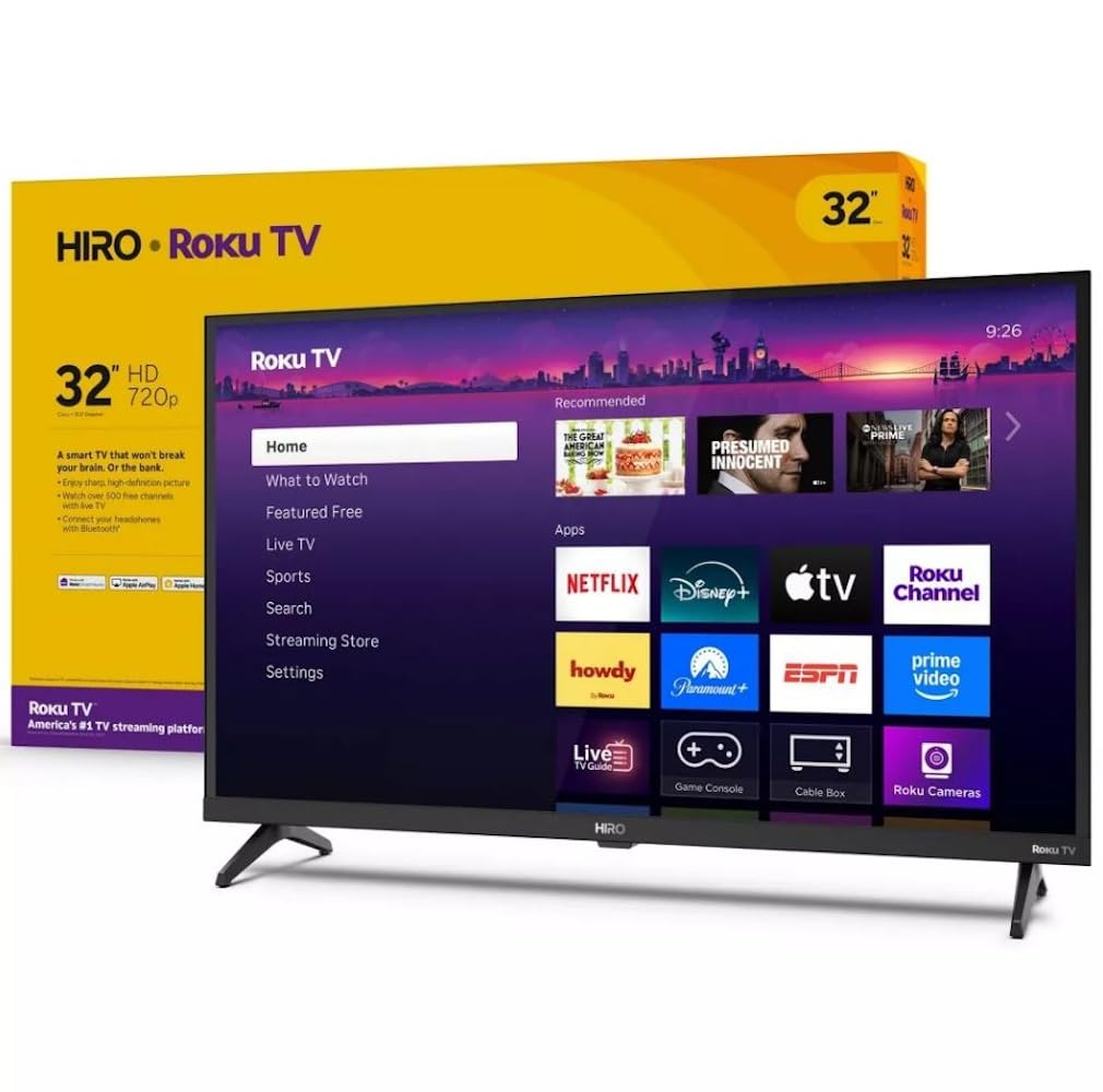 32" 720p HD Smart LED TV with Wi-Fi & Bluetooth Q967094
