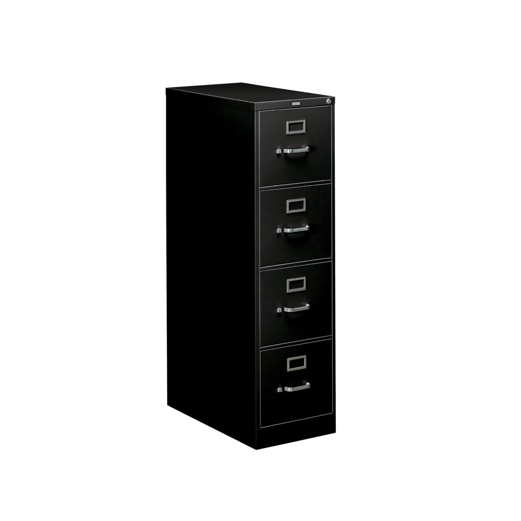 Black 4 Drawer File Cabinet P39272