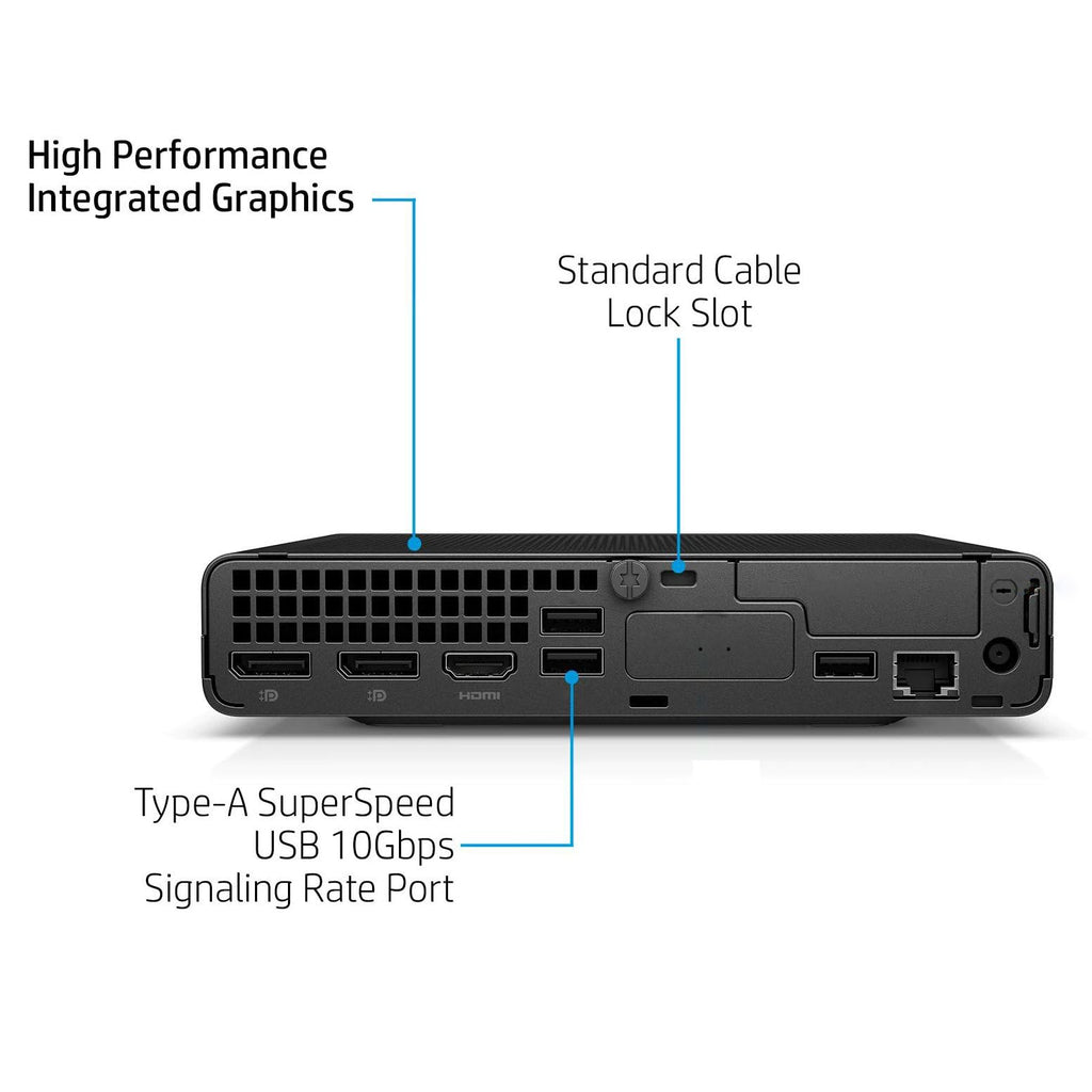 Mini PC Desktop Computer, Intel Core i5-14500, 16GB DDR5 RAM, 512GB SSD, Keyboard & Mouse Included, Windows 11 Pro B36182
