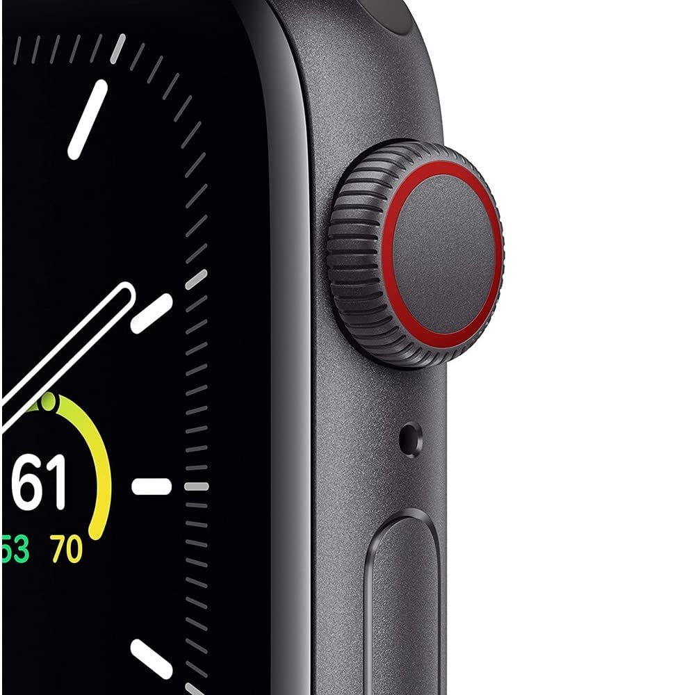 Space Gray Aluminum Case with Black Sport Band Smartwatch V35583