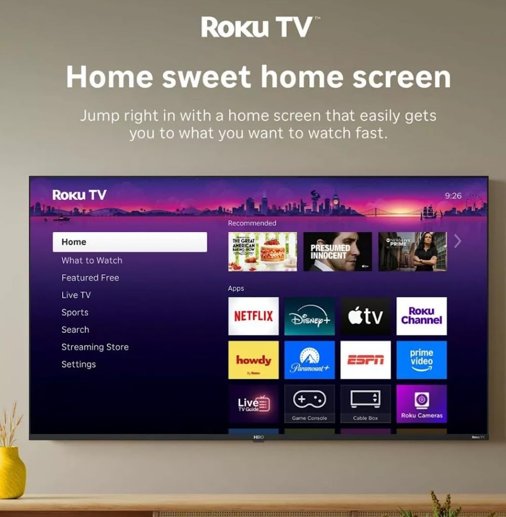 32" 720p HD Smart LED TV with Wi-Fi & Bluetooth Q967094