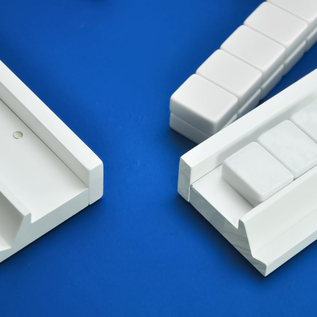 4PCS Wooden Mahjong Racks with Magnetic Pushers X247