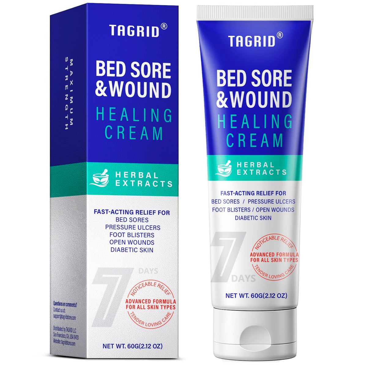 Pressure Sore Treatment Cream 2.12 oz X685822
