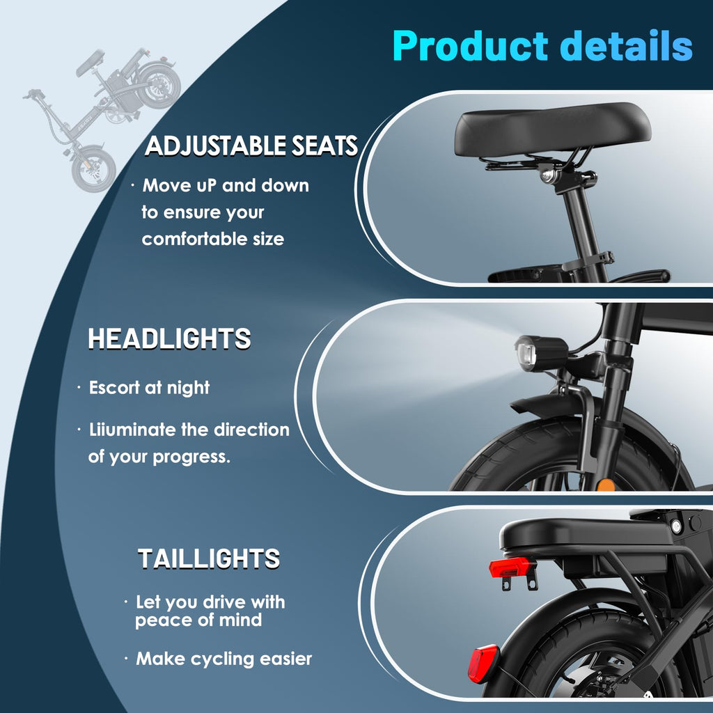 Folding Electric Bike 14" D683