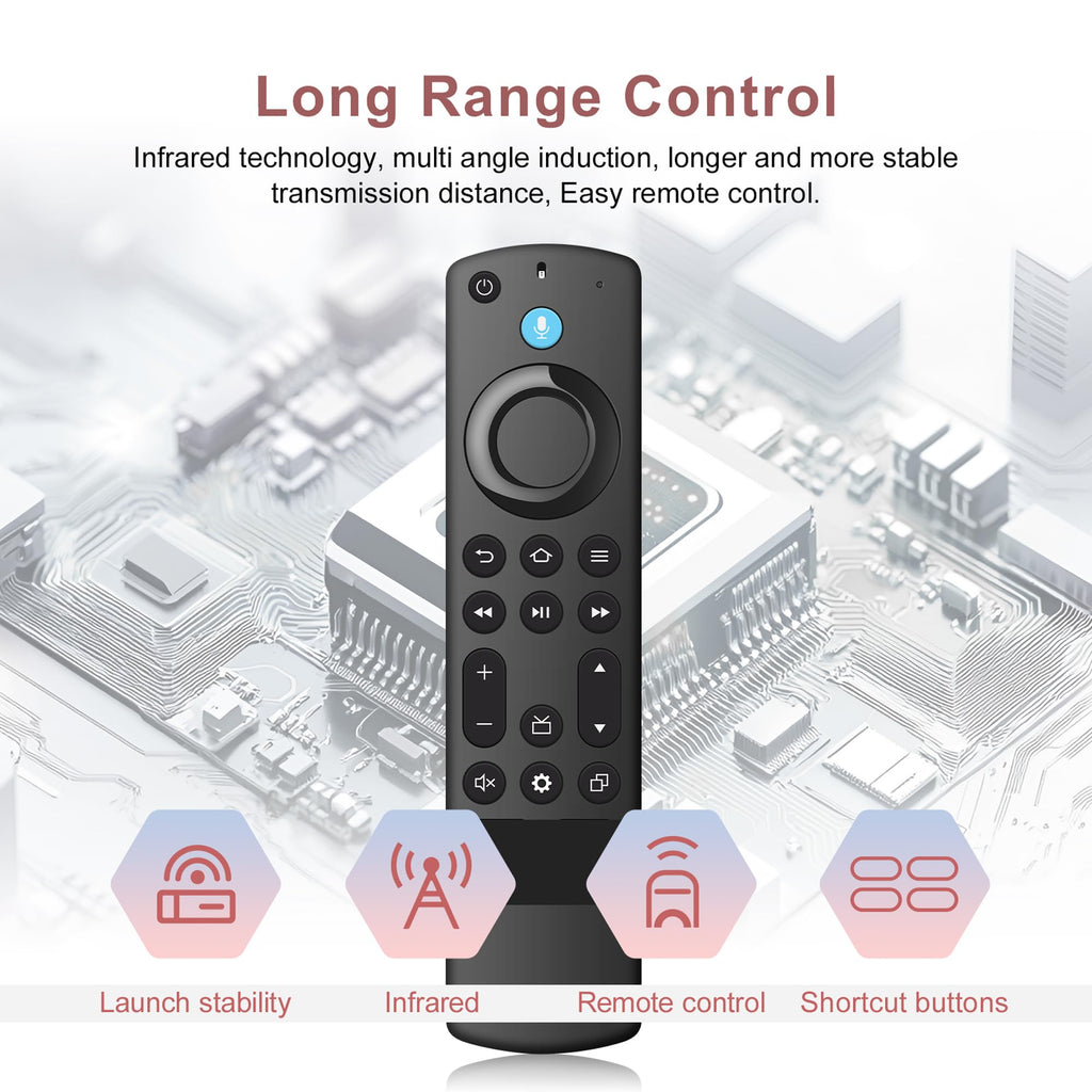 Replacement Remote for Fire TV Stick and Smart TVs with Voice D13318