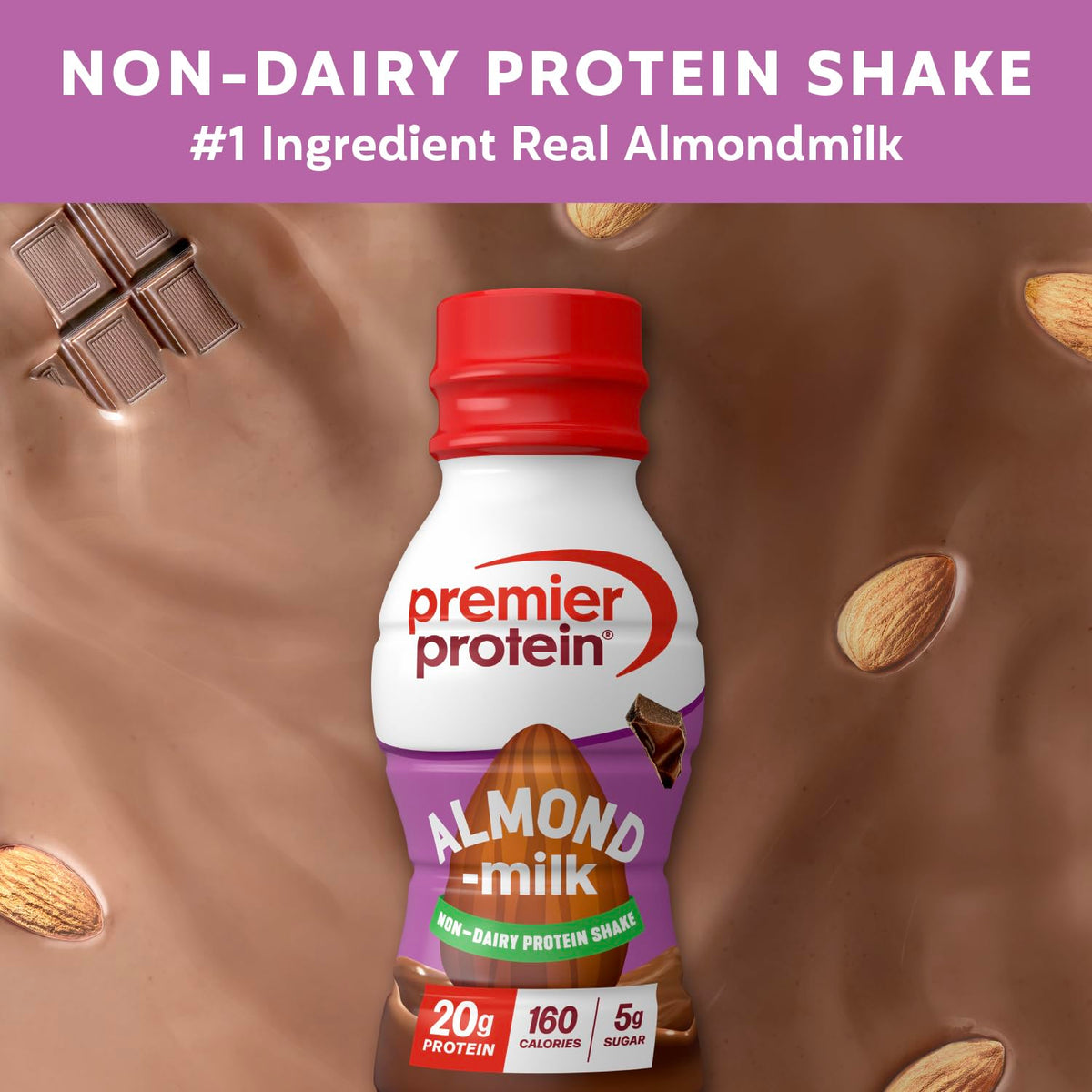 Chocolate Almondmilk Protein Shake 12 Pack B431863