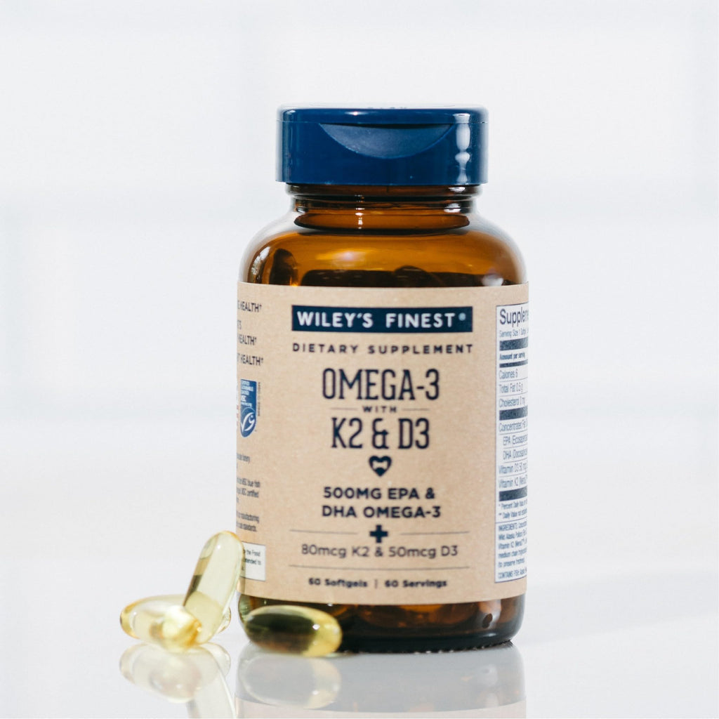Omega-3 with Vitamin K2 and D3, 60 Count T4157