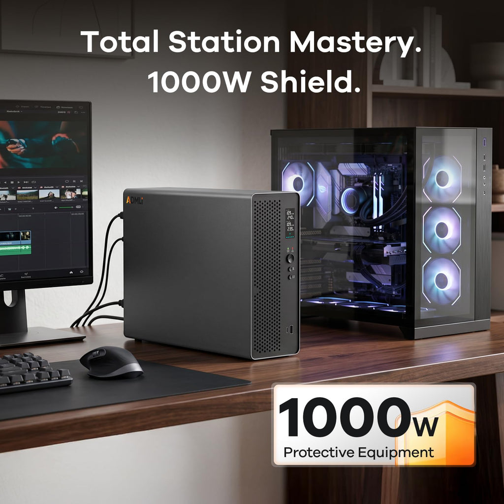 1500VA/1000W LiFePO4 UPS Battery Backup Q9445