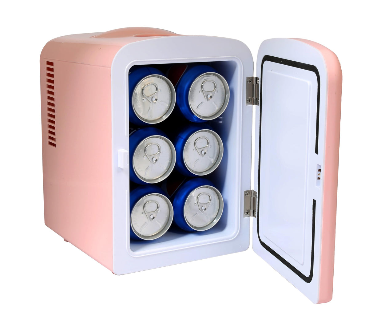 Mini Portable Compact Personal Fridge, 4 Liter Capacity, Pink D91241