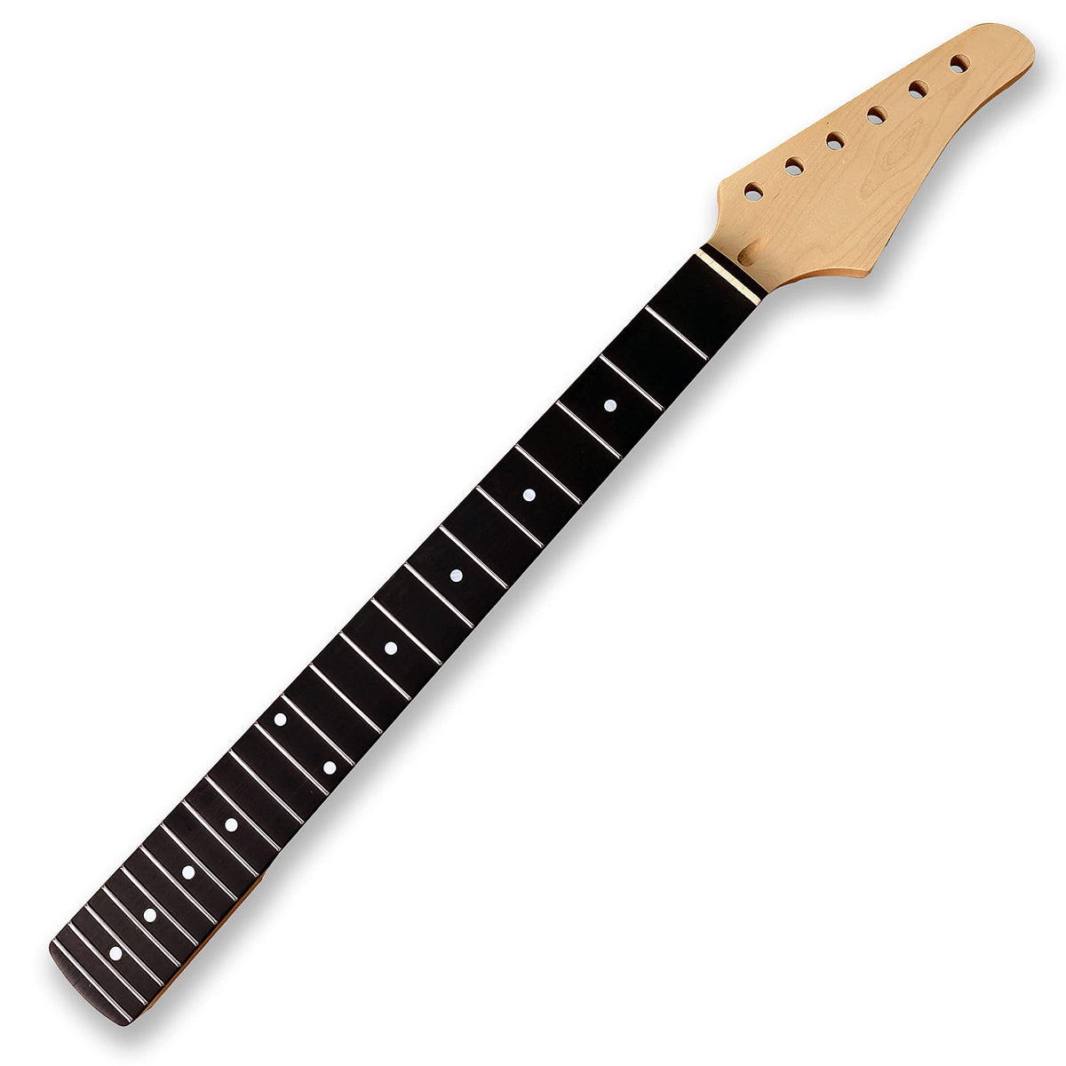 Electric Guitar Kit Okoume Body Maple Neck Ebony Fingerboard B139