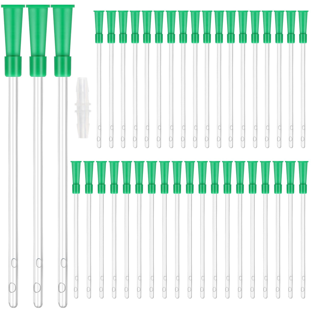 40 Pack Disposable Enema Tubes 14FR PVC Tips T112