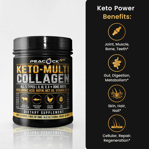 16.2 oz Pack of 2 Unflavored Hydrolyzed Collagen Protein Powder Z241