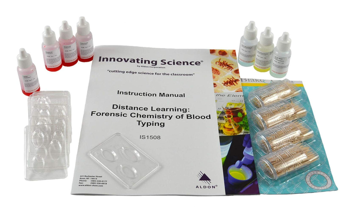 Blood Typing Chemistry Distance Learning Kit N430