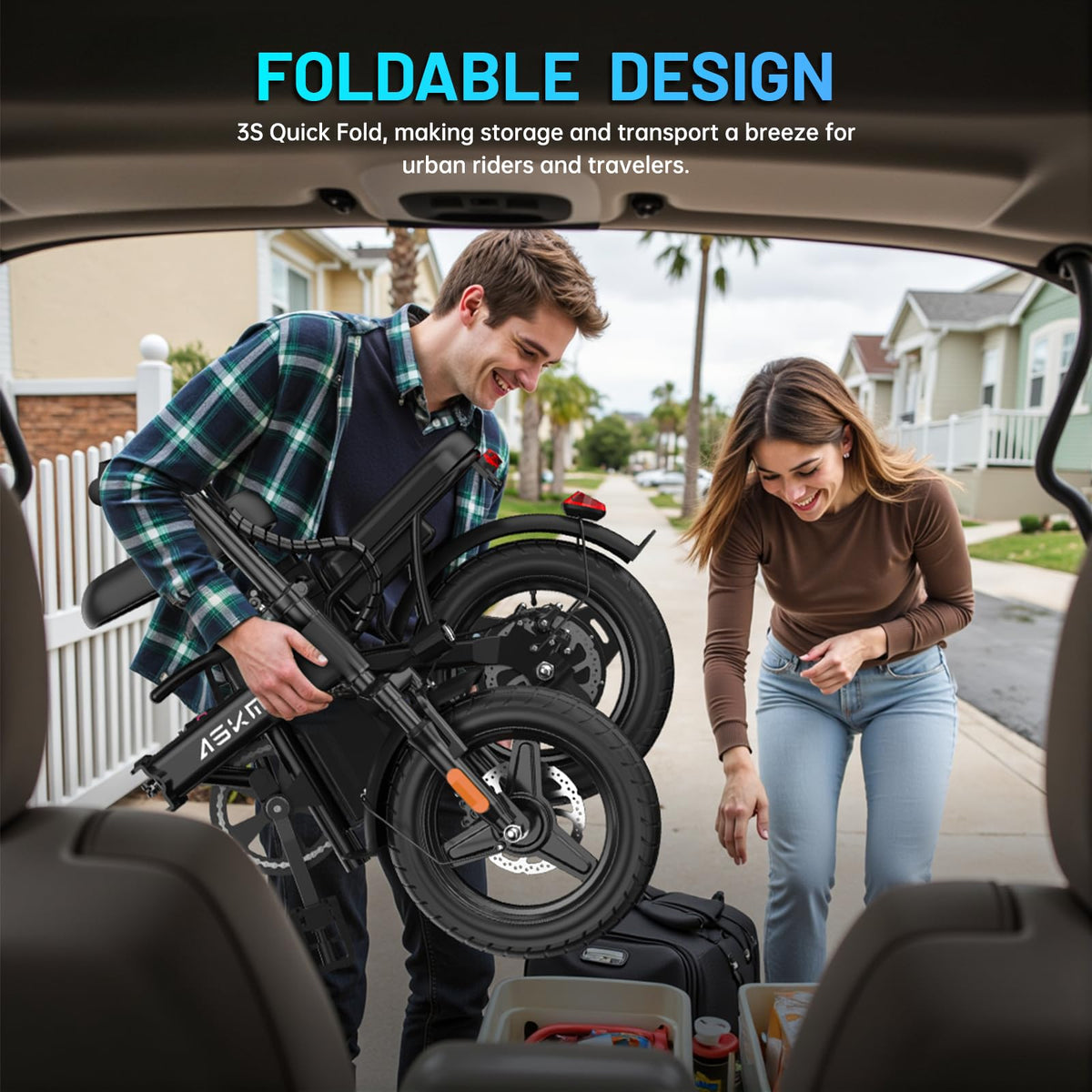 Folding Electric Bike 14" D683