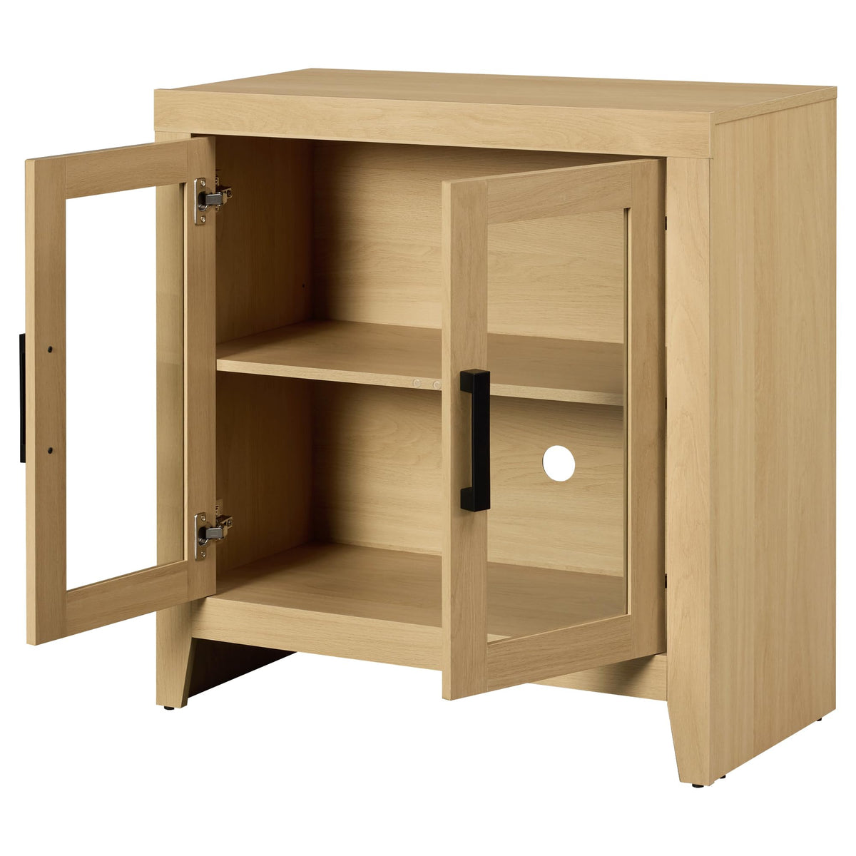 Oak Modular TV Stand with Bookshelves O347891