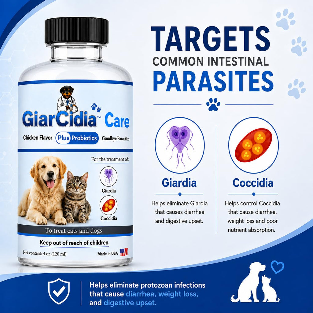 Milk Flavor Dewormer for Cats & Dogs 120ml with Dropper K740
