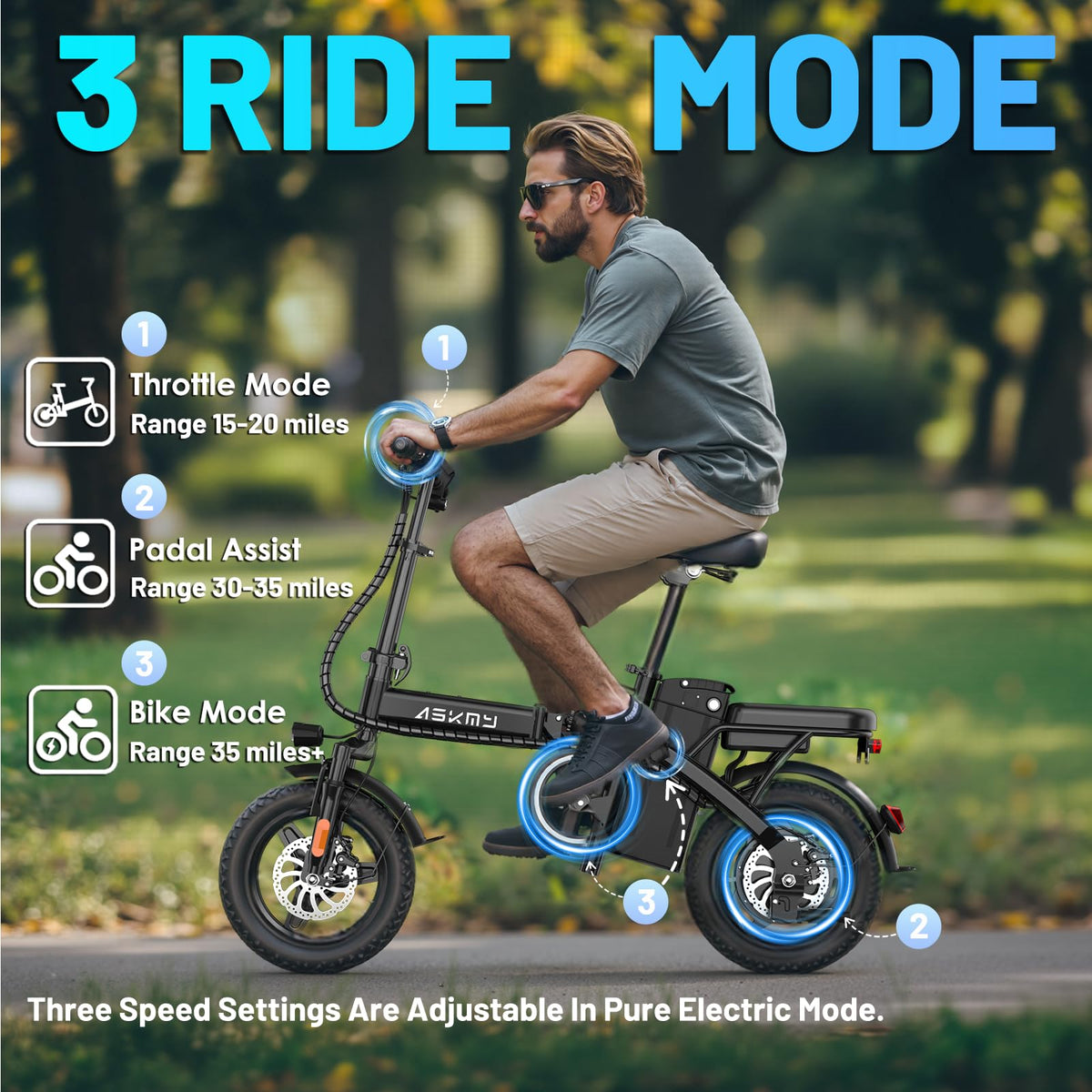 Folding Electric Bike 14" D683