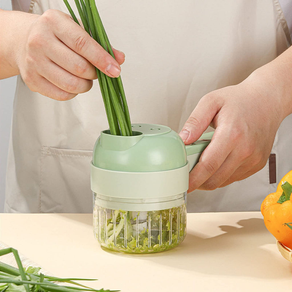 4 in 1 Electric Mini Vegetable Cutter H1386