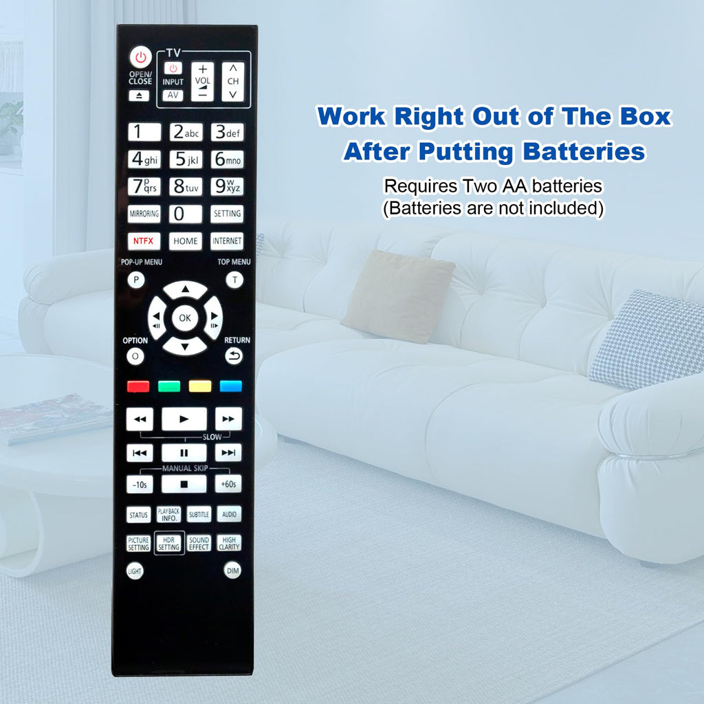 Replace Remote Control for 4K Blu-ray Player T61080