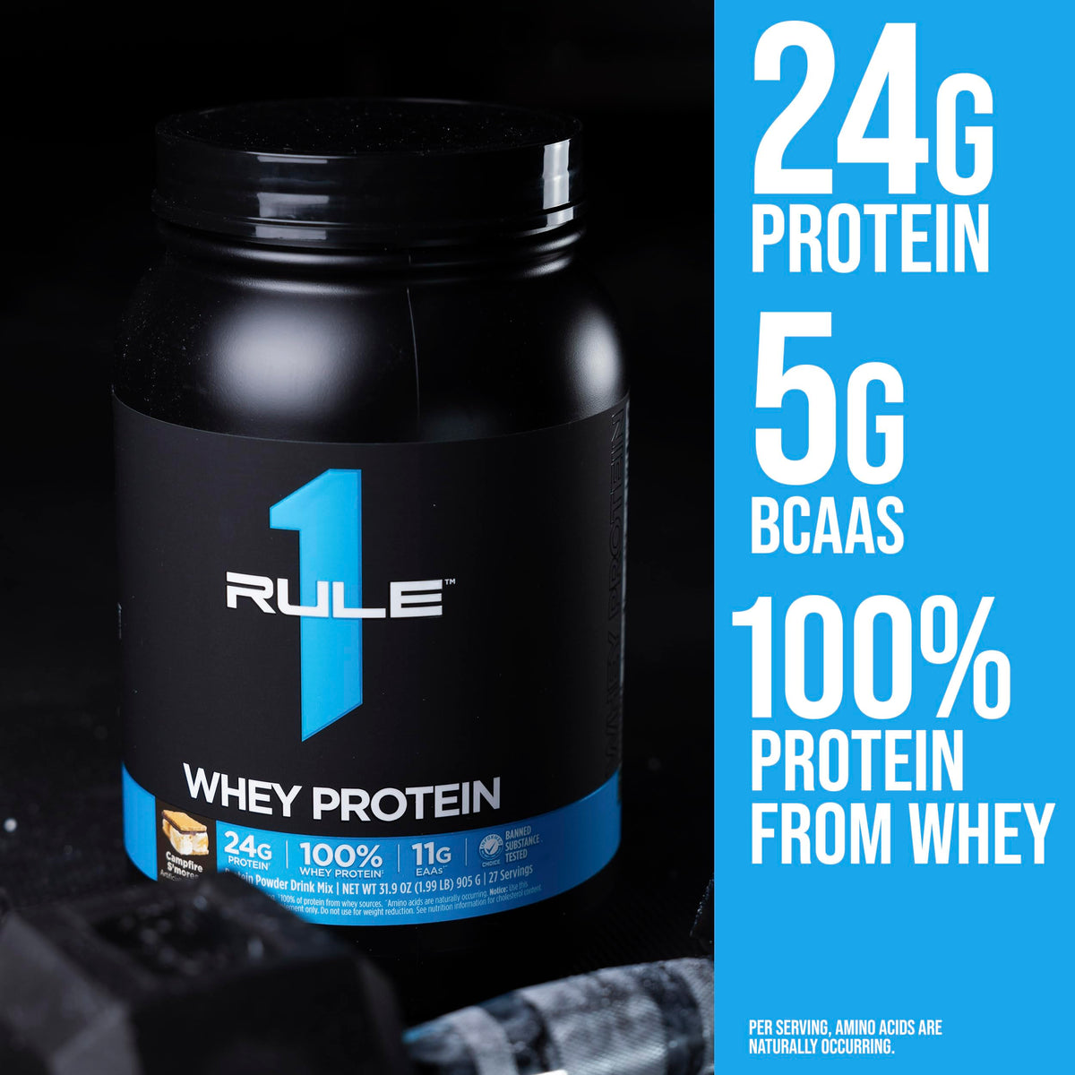 Whey Protein Powder Chocolate Fudge 65 Servings C312781