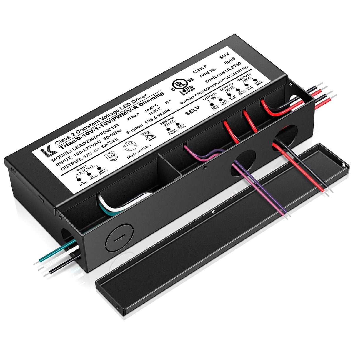 12V 200W Dimmable LED Driver C2373