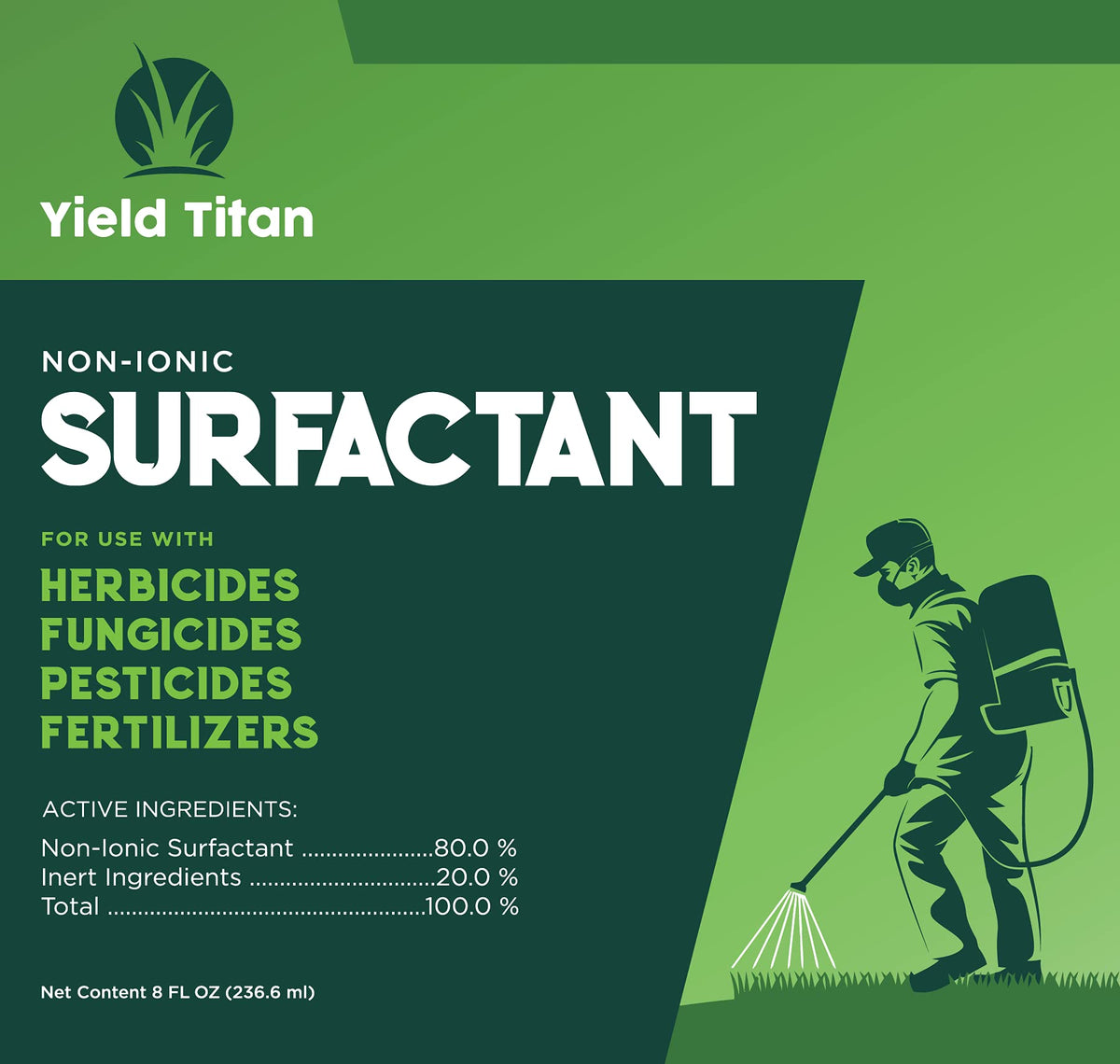 Non-Ionic Surfactant and Spray Pattern Indicator 8oz Each V481