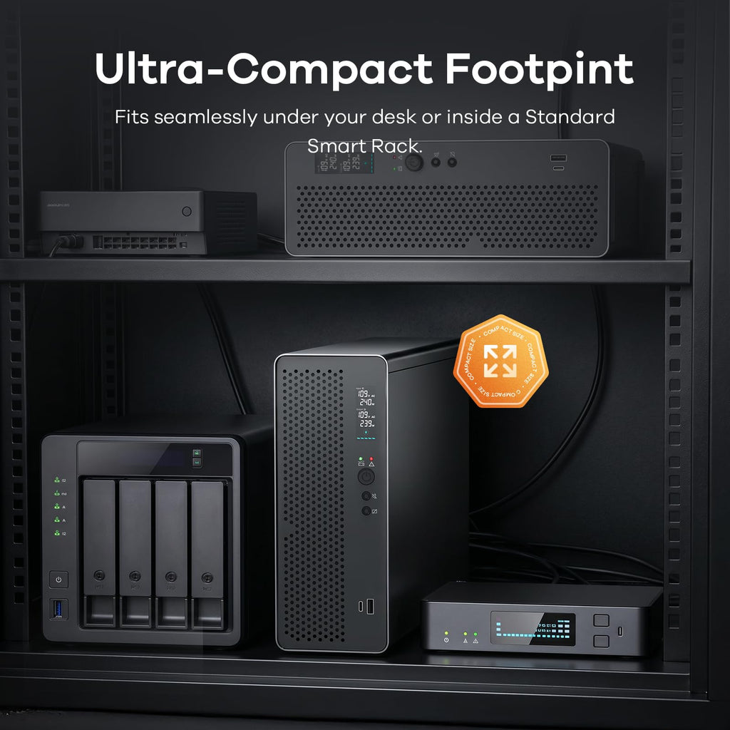 1500VA/1000W LiFePO4 UPS Battery Backup Q9445